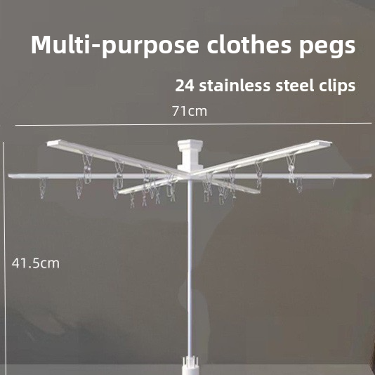 Freestanding Folding Clothes Drying Rack