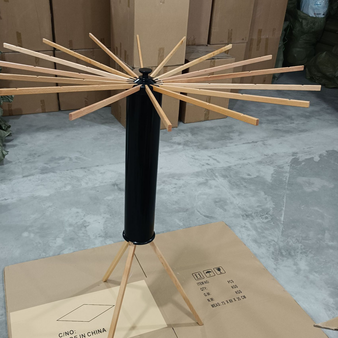 Freestanding Folding Clothes Drying Rack