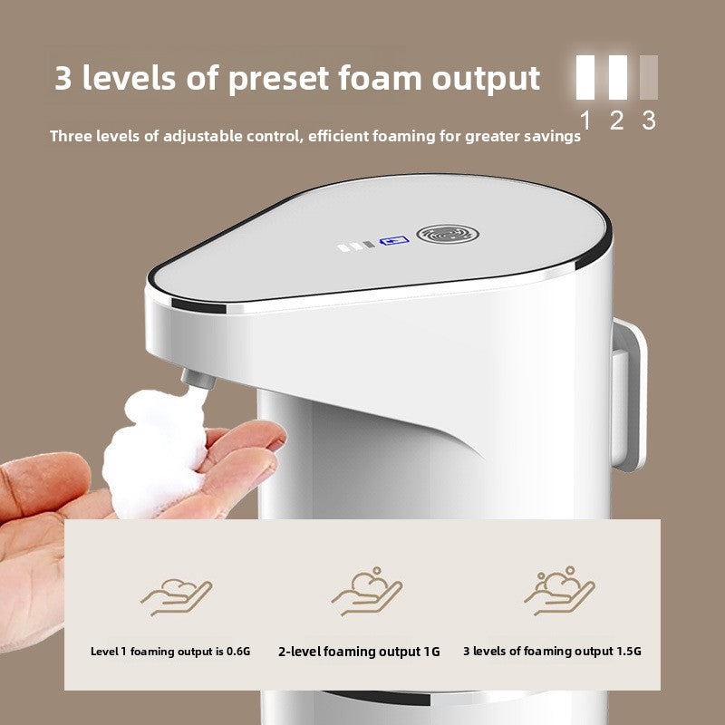 Automatic Sensor Foam Soap Dispenser Rechargeable Wall Mount