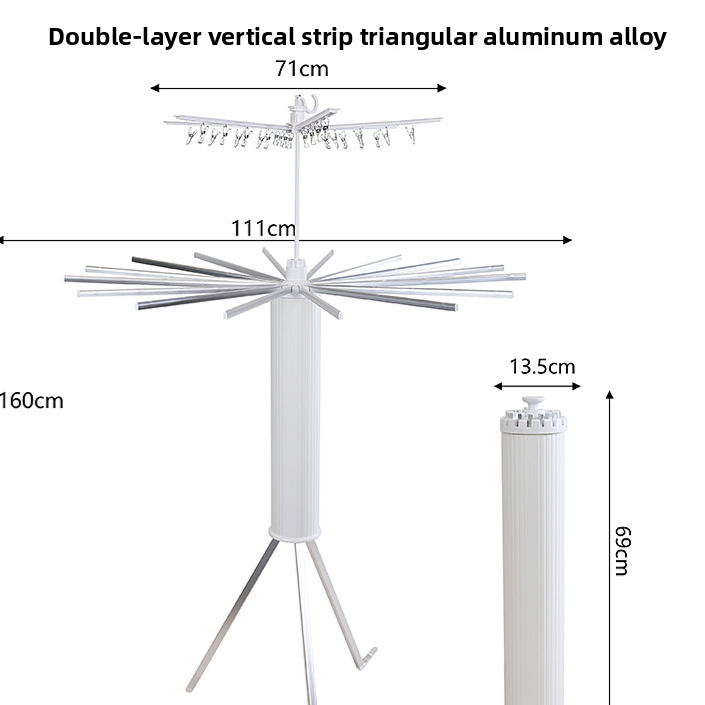 Freestanding Folding Clothes Drying Rack