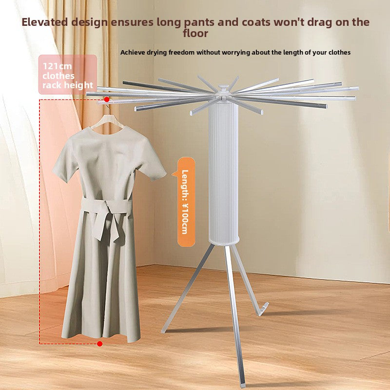 Freestanding Folding Clothes Drying Rack