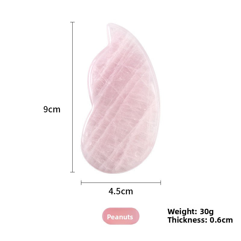 Rose Quartz Gua Sha Facial Massager Tools