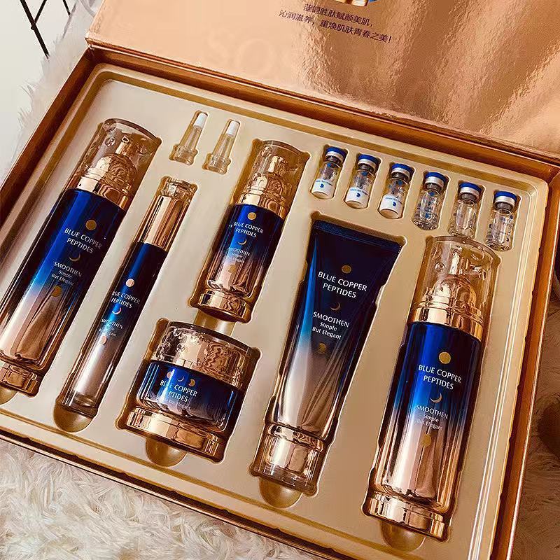 Blue Copper Peptide Anti-Wrinkle Skincare Set