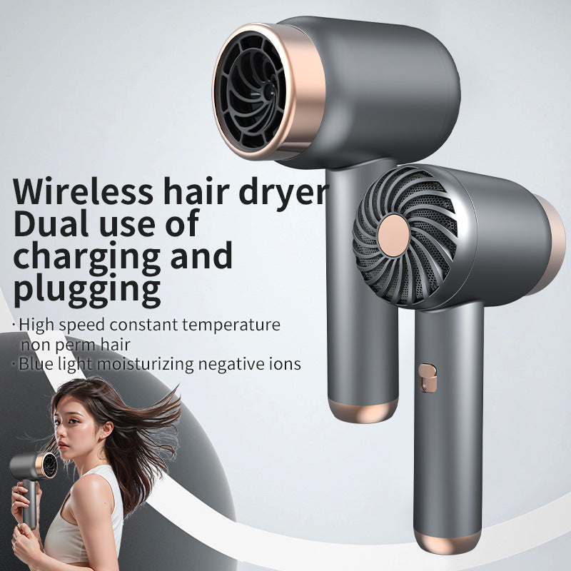Wireless hair dryer