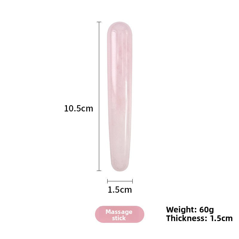 Rose Quartz Gua Sha Facial Massager Tools