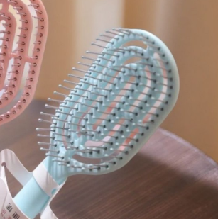 Portable Hollow Rib Hair Styling Comb for Voluminous Curls