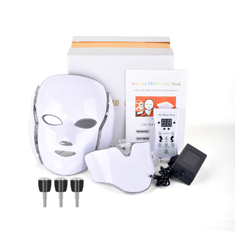 LED Phototherapy Neck Mask Skin Rejuvenation Device