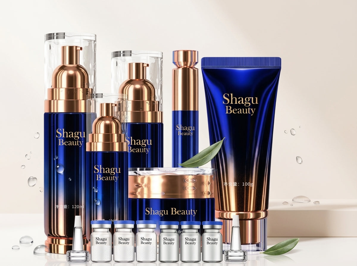 Blue Copper Peptide Anti-Wrinkle Skincare Set