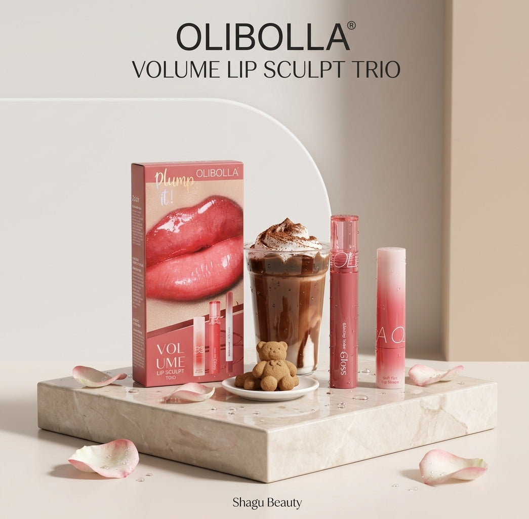 Lip Makeup Set with Liner Gloss and Lipstick