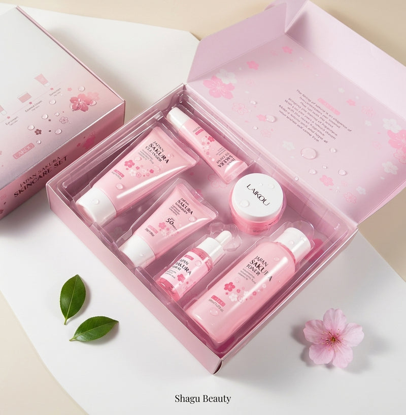 LAIKOU Cherry Blossom Skincare Set