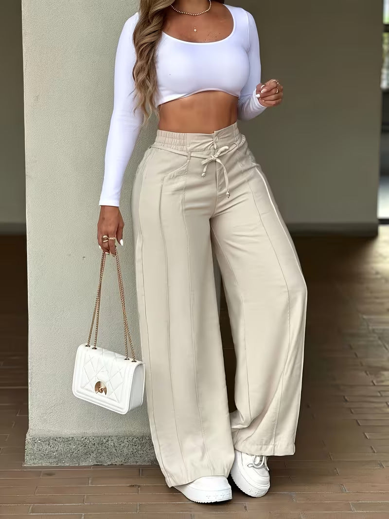 Women's Drawstring Cargo Pants