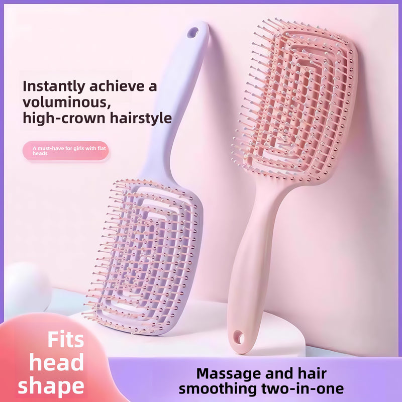 Fluffy High Crown Massage Air Cushion Comb