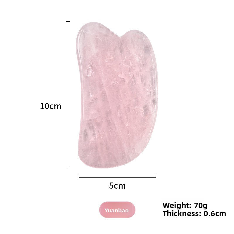 Rose Quartz Gua Sha Facial Massager Tools