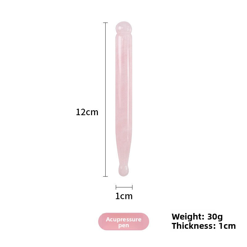 Rose Quartz Gua Sha Facial Massager Tools