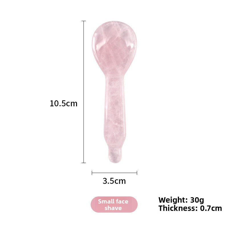 Rose Quartz Gua Sha Facial Massager Tools
